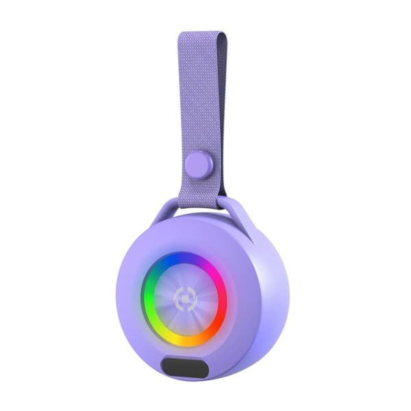 Kannettavat Bluetooth-kaiuttimet Celly LIGHTBEATVL Purppura