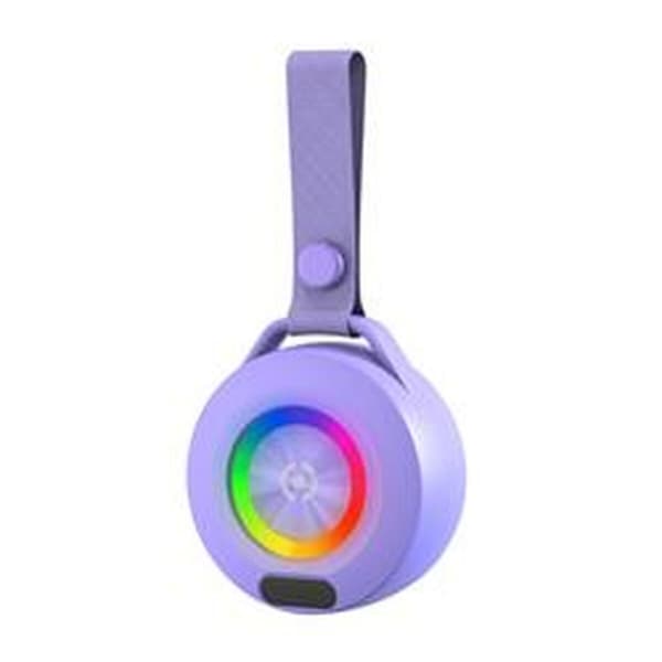 Kannettavat Bluetooth-kaiuttimet Celly LIGHTBEATVL Purppura