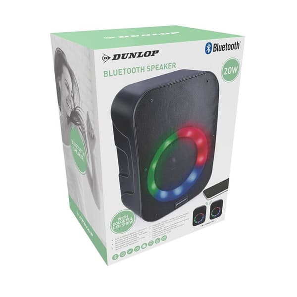Bluetooth Högtalare Dunlop TWS 20 W Svart