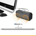 Miniatyrbild 3 av 4: Bärbar Bluetooth-högtalare trådlös högtalare - SK-M8 - 16h batteritid - Vattentät IP64