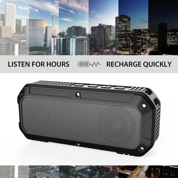 Bärbar Bluetooth-högtalare trådlös högtalare - SK-M8 - 16h batteritid - Vattentät IP64