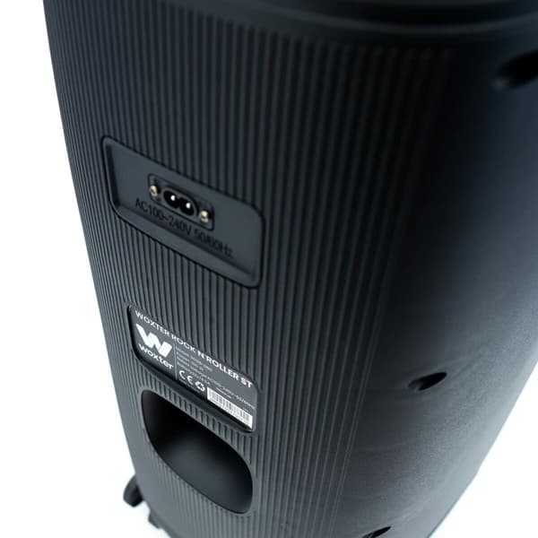 Kannettava Bluetooth-kaiutin mikrofonilla Woxter Rock'n'Roller ST Musta