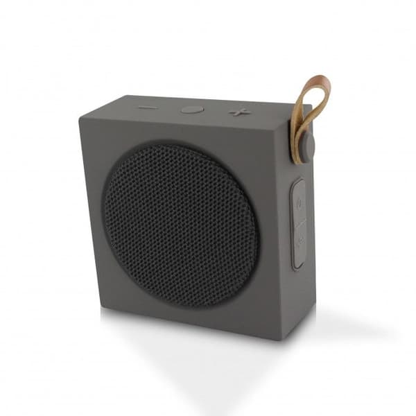 METRONIC Xtra Color Bluetooth 3 W aktiv bärbar högtalare - Grå - 15h batteritid - Handsfree-funktion