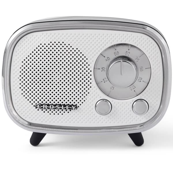 Crosley Högtalare Rondo / Vit metallic