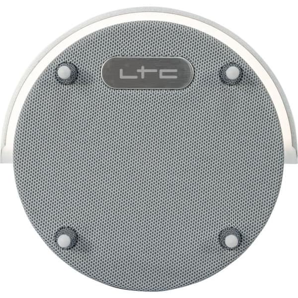 5W lysande Bluetooth-högtalare - LTC - SMOOTH-LIGHT - Med induktionsladdarefunktion och handsfree-kit - Vit och grå
