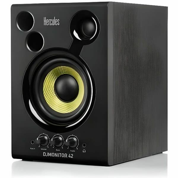 Høyttalere Hercules DJMONITOR 42 Svart Sort