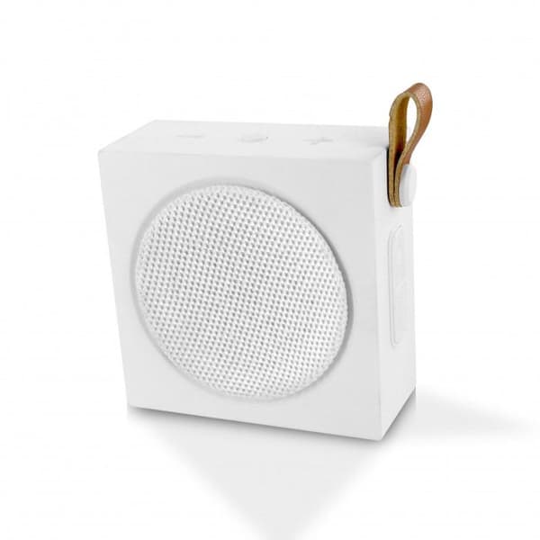 METRONIC Xtra färg bluetooth 3 W bärbar högtalare - Vit