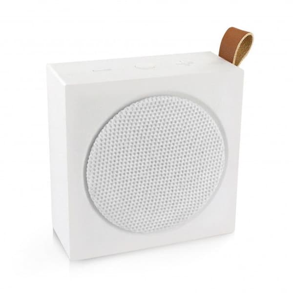 METRONIC Xtra färg bluetooth 3 W bärbar högtalare - Vit