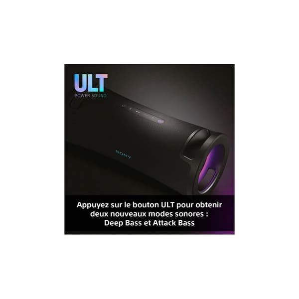 Trådlös högtalare - SONY - ULT FIELD 7 - Bluetooth 5.0 - IP67 - 30h batteritid