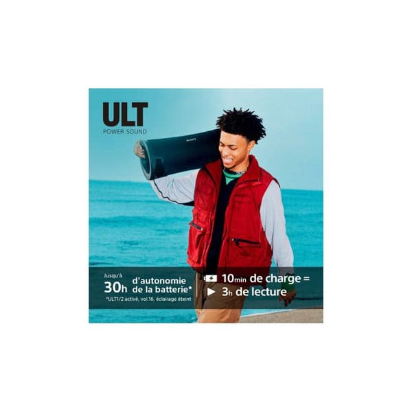 Trådlös högtalare - SONY - ULT FIELD 7 - Bluetooth 5.0 - IP67 - 30h batteritid