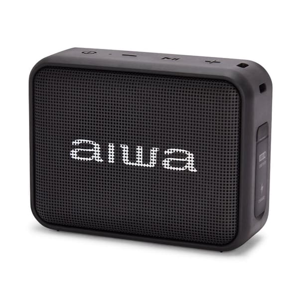 Bærbar højttaler Aiwa BS200BKMKII Sort 6 W Sort
