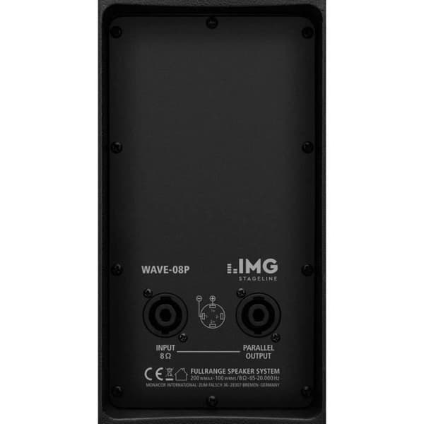 IMG StageLine WAVE-08P Passiv PA-högtalare 20 cm 8 tum 100 W 1 st.
