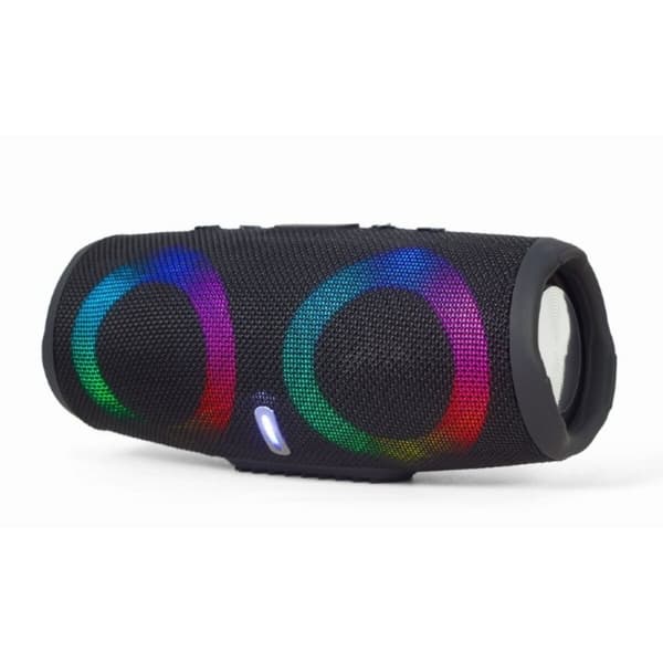 Bærbare Bluetooth-højttalere GEMBIRD SPK-BT-LED-02 Sort