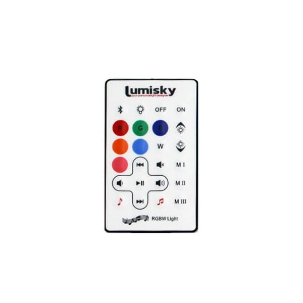 Bluetooth Højtaler med LED-Lampe Lumisky SO PLAY