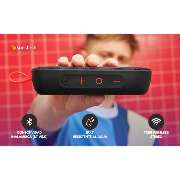 Bærbare Bluetooth-højttalere Sunstech BRICKLARGEBL Blå 2100 W 4 W 10 W Blå