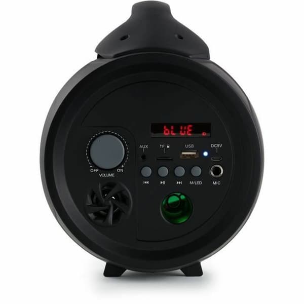 Bluetooth højttaler med karaokemikrofon Bigben PARTYBTPRO 75 W Sort