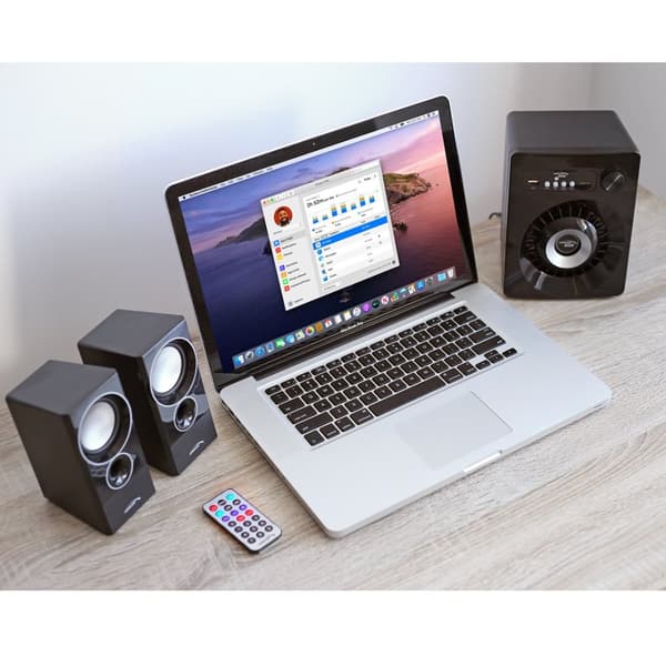 Audiocore AC910 högtalarset 10 W PC / Laptop Svart Bluetooth