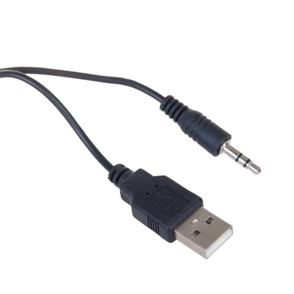 Audiocore AC835 2.0 stereohøjttalere med LED-baggrundsbelysning til pc bærbar smartphone