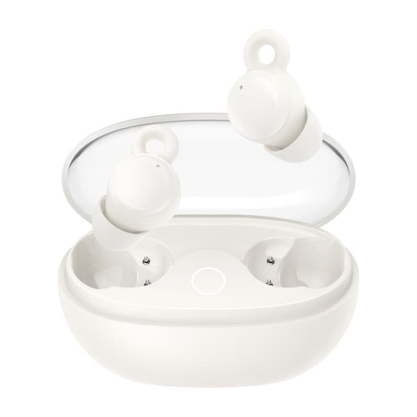 JR-TS3 trådlösa Bluetooth in-ear hörlurar vita