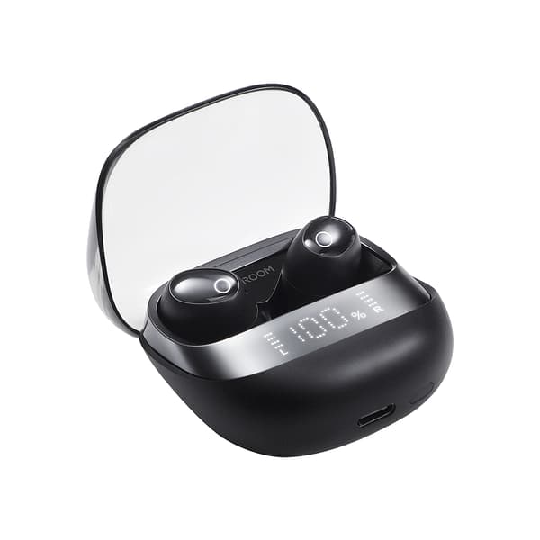TWS Jdots Series JR-DB2 Bluetooth 5.3 trådlösa hörlurar, svarta