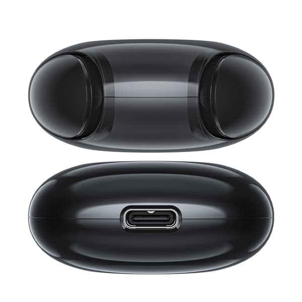 T9 Bluetooth 5.3 in-ear USB-C trådlösa hörlurar, svarta