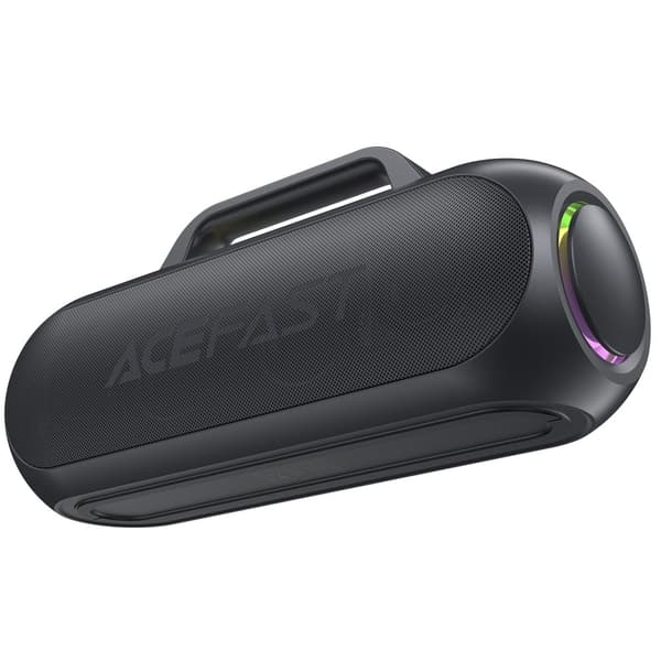 200W trådløs karaoke højttaler med 2 USB-C mikrofoner, sort