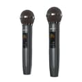 Miniatyrbillede 4 af 6: 200W trådløs karaoke højttaler med 2 USB-C mikrofoner, sort
