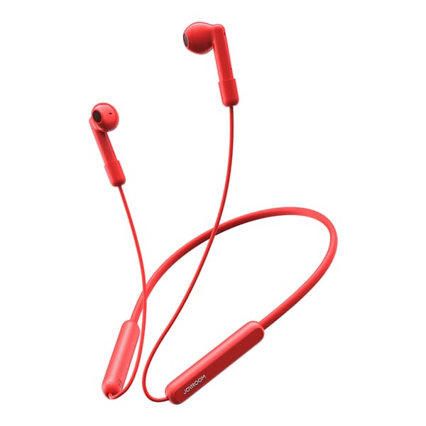 Sport trådlösa Bluetooth 5.3 NeckBand hörlurar, röda
