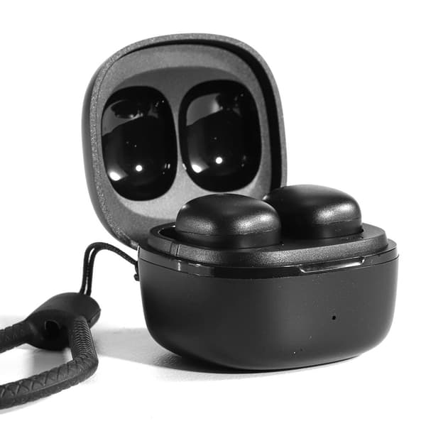 TWS IP54 trådløse in-ear høretelefoner, sorte