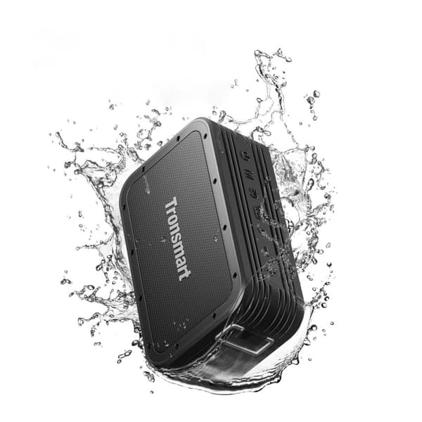 2in1 trådlös Bluetooth-högtalare Force Max 80W med Powerbank-funktion, svart