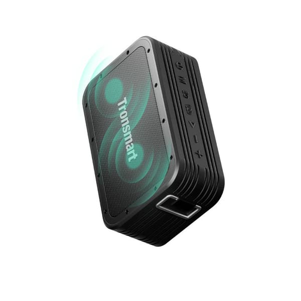 2in1 trådlös Bluetooth-högtalare Force Max 80W med Powerbank-funktion, svart