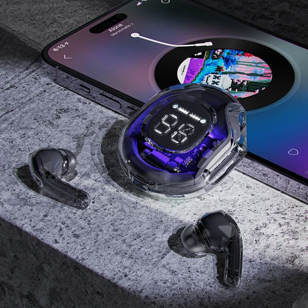 T8 Bluetooth TWS langattomat kuulokkeet kotelolla, valkoinen