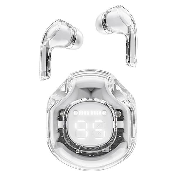 T8 Bluetooth TWS langattomat kuulokkeet kotelolla, valkoinen