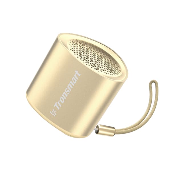 Lille Mini TWS Nimo Bluetooth 5.3 5W trådløs højtaler, guld