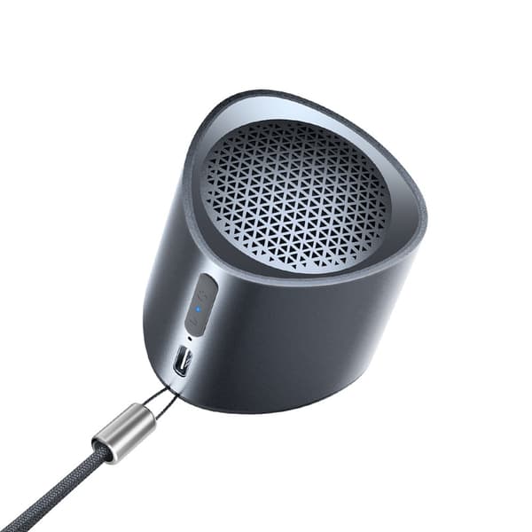 Lille Mini TWS Nimo Bluetooth 5.3 5W trådløs højtaler, sort