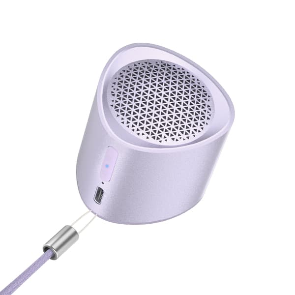 Lille Mini TWS Nimo Bluetooth 5.3 5W trådløs højtaler, lilla