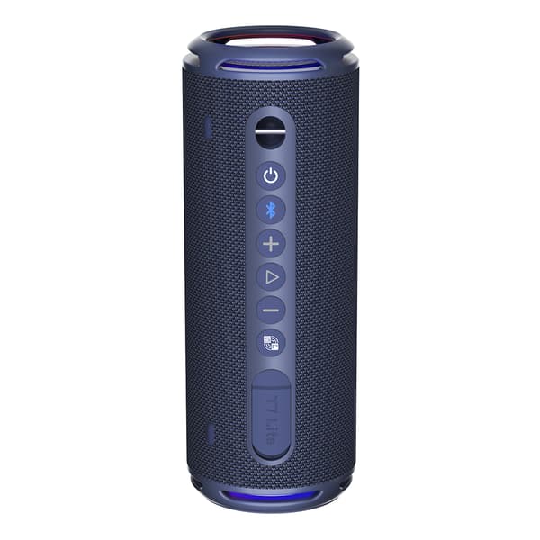 Tronsmart T7 Lite SBC EQ LED 24W trådløs højttaler, marineblå