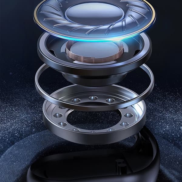 Langattomat Bluetooth-kuulokkeet, valkoinen