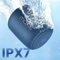 Miniatyrbild 3 av 4: Bärbar vattentät Bluetooth-högtalare med 12 timmars batteritid Moxie Blue