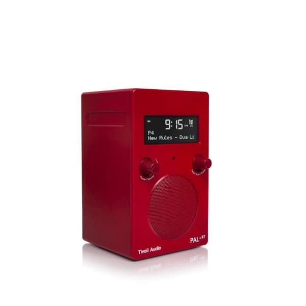 TIVOLI AUDIO – PAL+BT DAB+/FM Bluetooth-radio – Röd