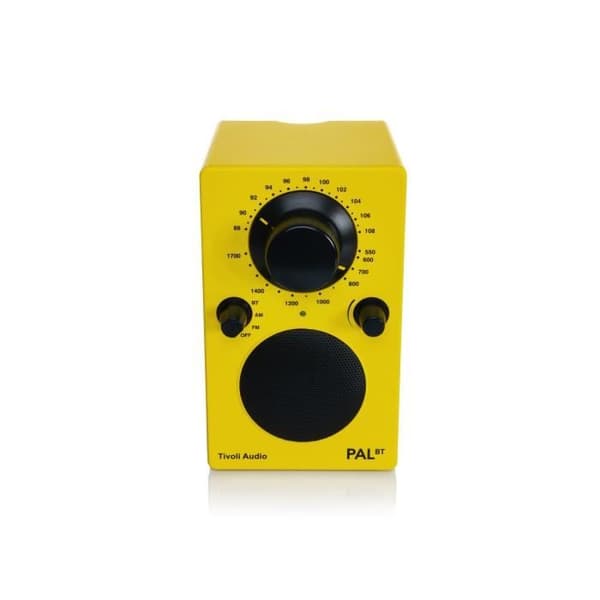 Tivoli - Radio PAL BT Yellow AM/FM / AUX IN / BLUETOOTH / NYTT / BÄRBAR / HÖGTALARE / TRÅDLÖS