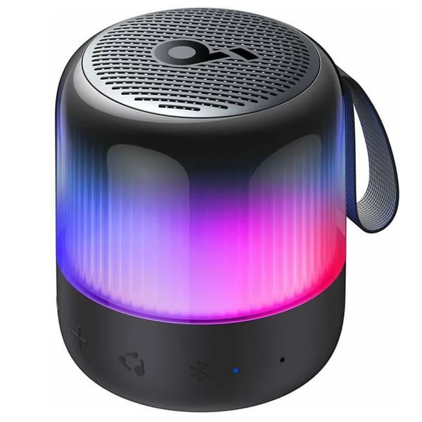 SoundCore Glow Mini trådlös högtalare (A3136G11) 360° ljud, 8W, IP67 - Anker - Svart