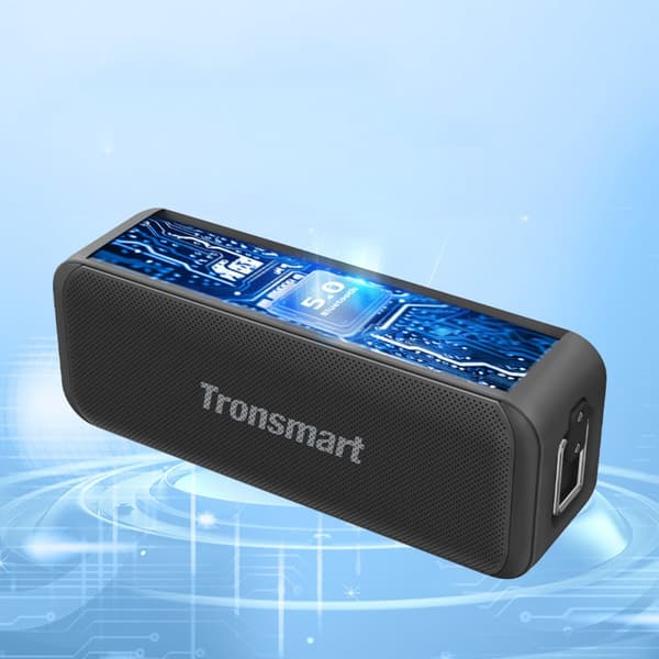T2 Mini 2023 Bluetooth 5.0 10W trådlös högtalare, svart