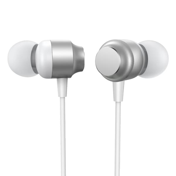 JR-EC06 USB-C in-ear kuulokkeet hopeanväriset kuulokkeet