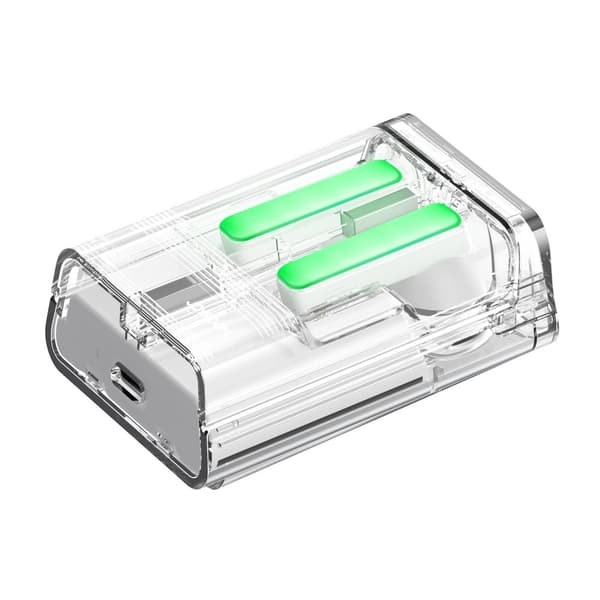 TWS IceLens Series trådlösa hörlurar med vita LED-ljus
