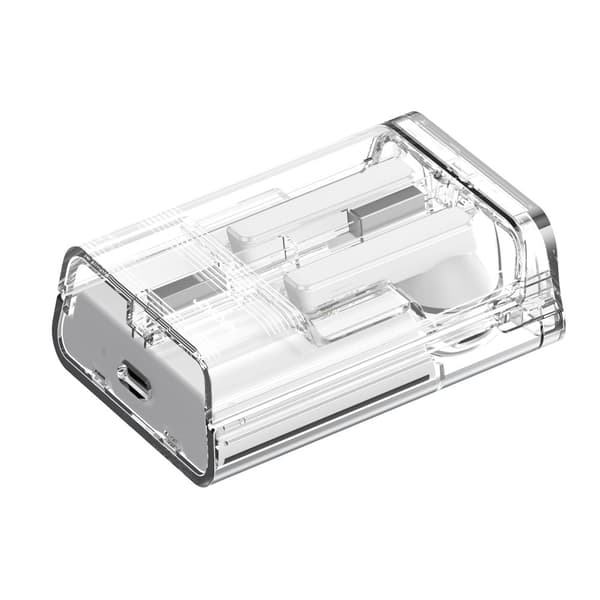 TWS IceLens Series trådlösa hörlurar med vita LED-ljus