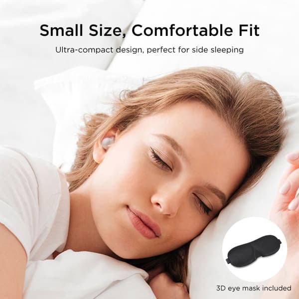 TWS Cozydots Series trådlösa hörlurar med aktiv brusreducering Bluetooth 5.3 vit