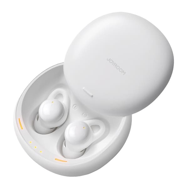 TWS Cozydots Series trådlösa hörlurar med aktiv brusreducering Bluetooth 5.3 vit