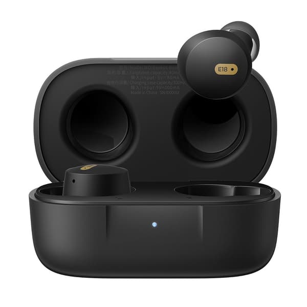 Bowie E18 TWS ENC IPX4 USB-C trådlösa hörlurar, svarta