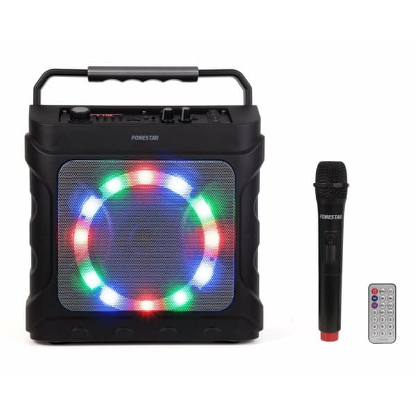 Bärbar Bluetooth Högtalare FONESTAR PARTYBOX Svart